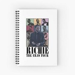 Richie The Eras Tour Spiral Notebook