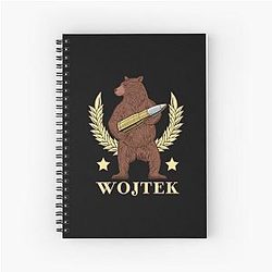 Wojtek the bear Spiral Notebook