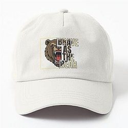 Brave as the bear hat