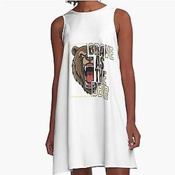 Brave the Bear A Line Dress