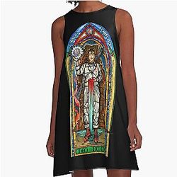MAIDEN IN THE BEAR A LINE DRESS