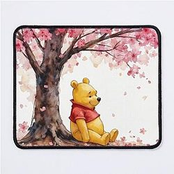 The Bear under the Cherry Blossom Tree Mouse Pad