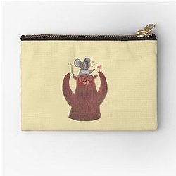 The Bear and Mouse Zipper Pouch
