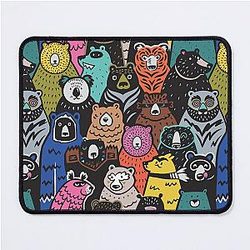 Pop Art with the Bears Mouse Pad