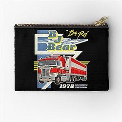 Bj and the Bear Truck zipper Pouch