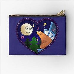 The Moon, The Bear and The Big Blue House Pouch