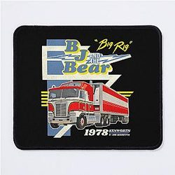 Bj and the Bear Truck Mouse Pad