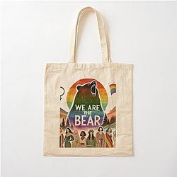 We Are the Bear Cotton Tote Bag