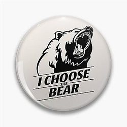 I Choose the Bear: Man or Bear, Violence Against Women and the Wild Beast Within Pin