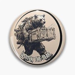 Wojtek the Bear Pin