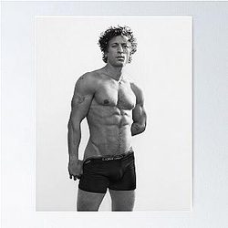 Jeremy White Shirtless: The Bear Star's Sculpted Body Poster