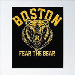 Fear The Bear Hockey Gameday Bruin Gift T-Shirt