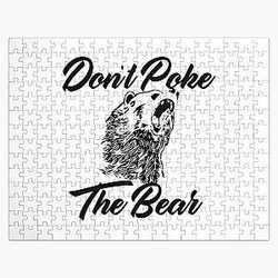 Don't Poke The Bear, Funny Design Jigsaw Puzzle