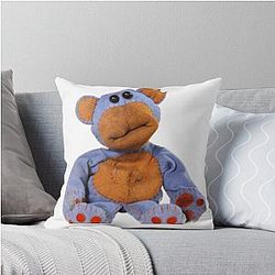 Nev the Bear Throw Pillow