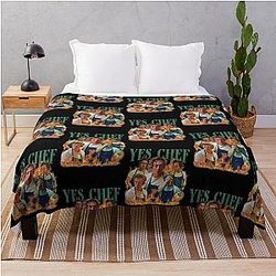 Yes, Chef Jeremy White The Bear TV Show Throw Blanket