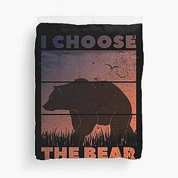 I choose the bear duvet cover