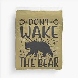 Funny Morning Hater Duvet Cover