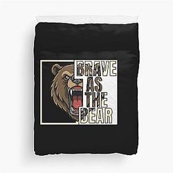 Brave the bear Duvet Cover