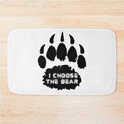 I Choose the Bear Bath Mat
