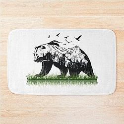 The Bear 1988 Art Bath Mat