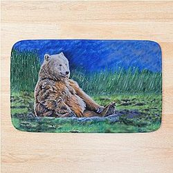 The Bear Necessities Bath Mat