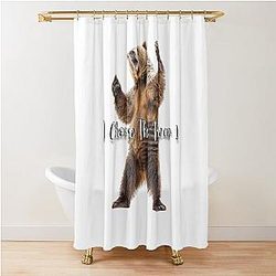 I Choose the Bear Shower Curtain