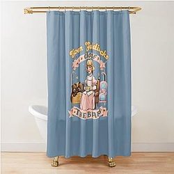 Goldylocks chose the bear Shower Curtain