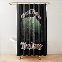 Dont Poke the Bear Shower Curtain