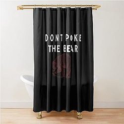 Including Poke Bear Shower Curtain