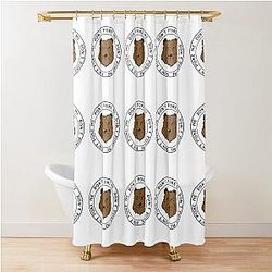Don't poke the bear Shower Curtain