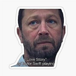 Cousin Richie The Bear Sticker