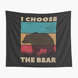I Chose the Bear Tapestry