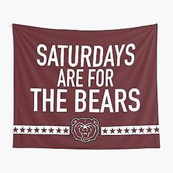 Saturdays are for the Bears Tapestry