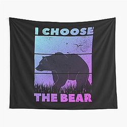 I Choose the Bear Tapestry