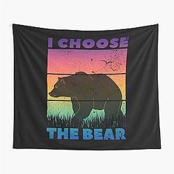 I choose the bear Tapestry