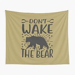 Funny Morning Hater Tapestry