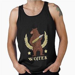 Wojtek the bear tank top
