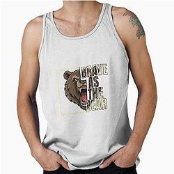Brave the Bear Tank Top