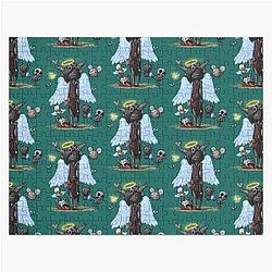 Funny The Binding of Isaac Design Jigsaw Puzzle