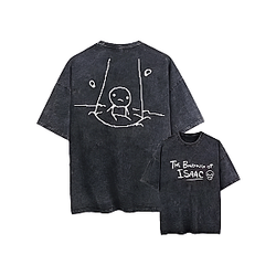 Classic Vintage PTTT2408 Washed  The Binding Of Isaac T-Shirts