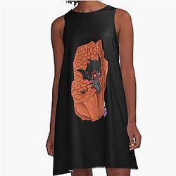 Funny The Binding of Isaac A-Line Dress