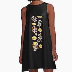 Funny The Binding of Isaac A-Line Dress