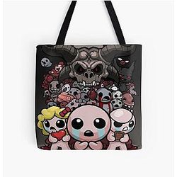 Game the Binding of Isaac All Over Print Tote Bag