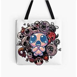 Isaac and the Monster - The Binding of Isaac All Over Print Tote Bag