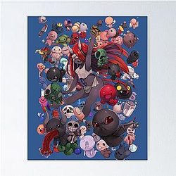 Funny The Binding of Isaac Poster