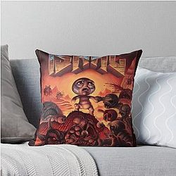 The Binding of Isaac 90s Throw Pillow