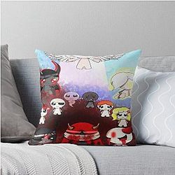 The Binding of Isaac Throw Pillow