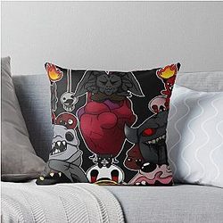 The Binding of Isaac Game Throw Pillow