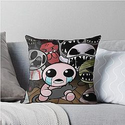 Game the Binding of Isaac Throw Pillow