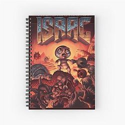 The Binding of Isaac 90s Spiral Notebook